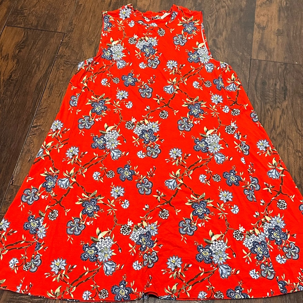 LOFT Floral Mini Dress